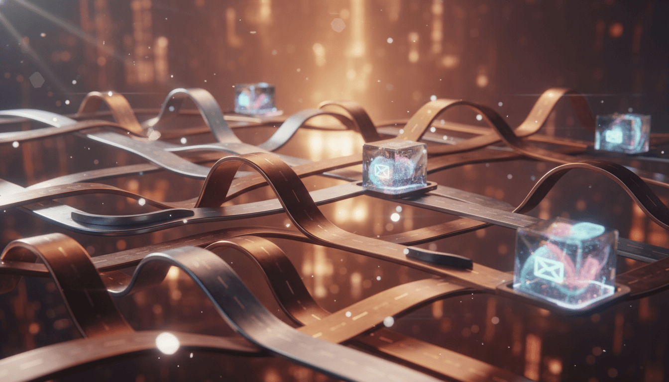 Text on an envelope, highlighting letters within an address.