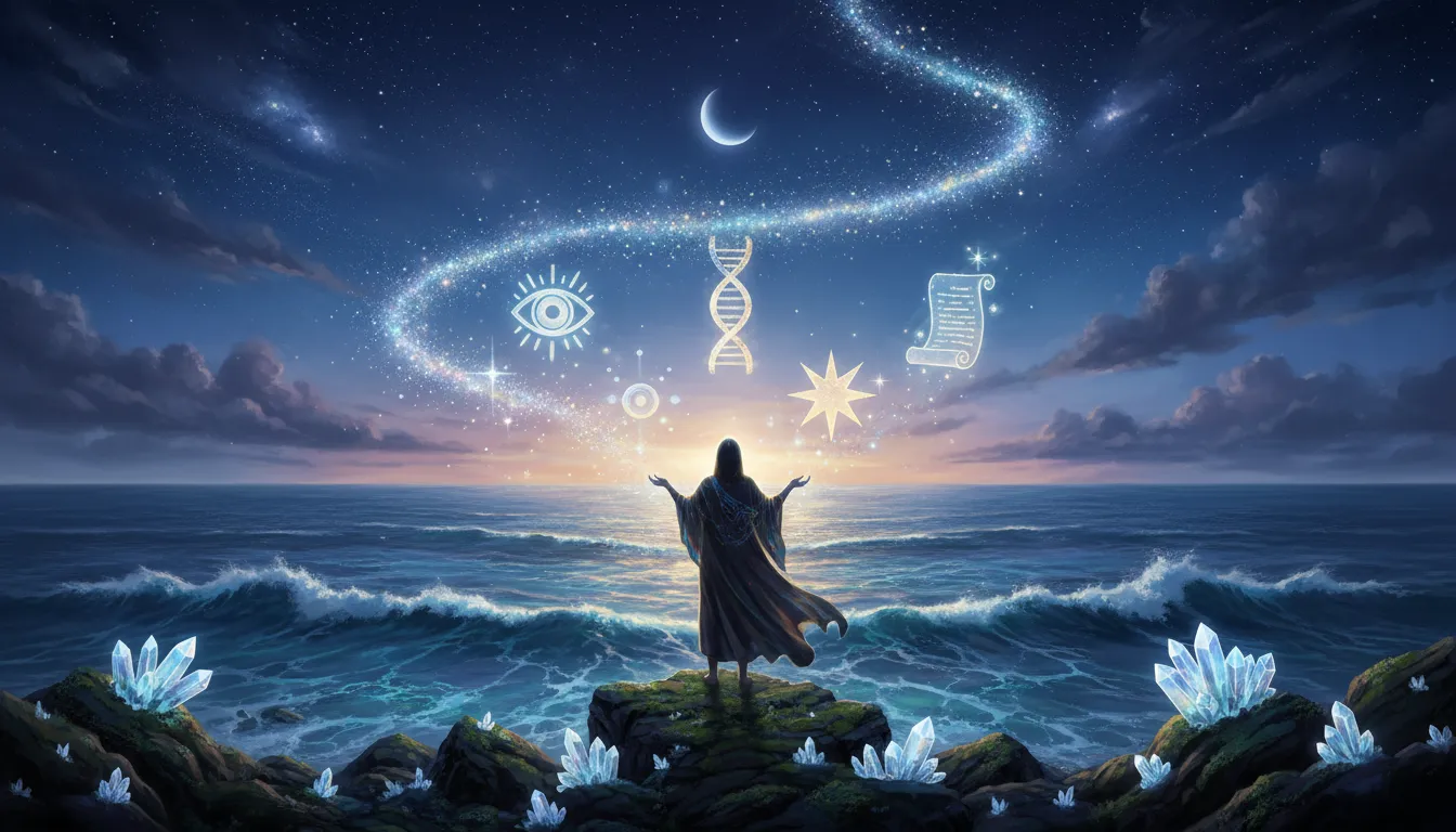 Brilliant number 7, a beacon of inner strength and luminous gifts.