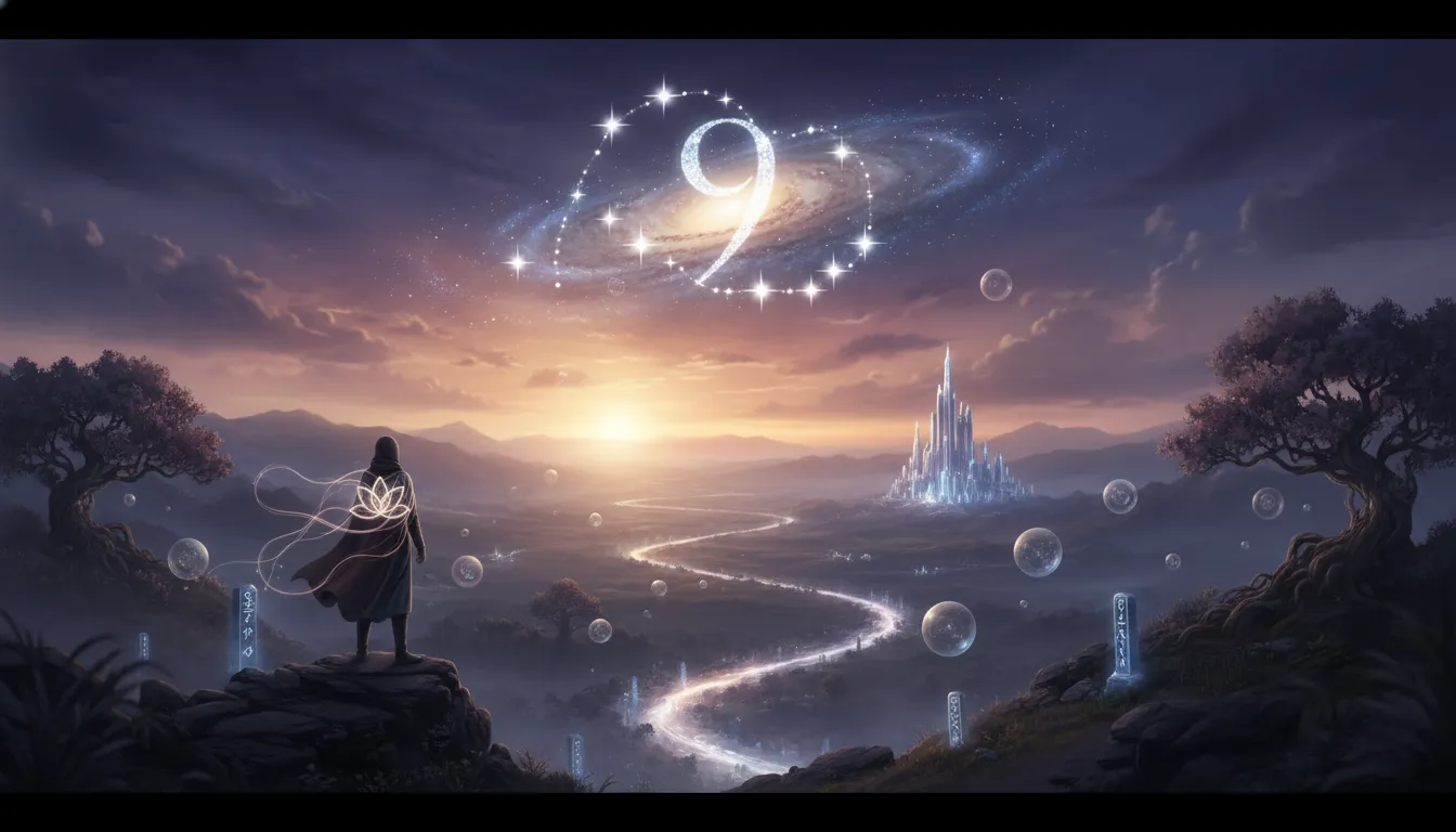 A spiritual journey and soul's mission toward purpose for the 9.