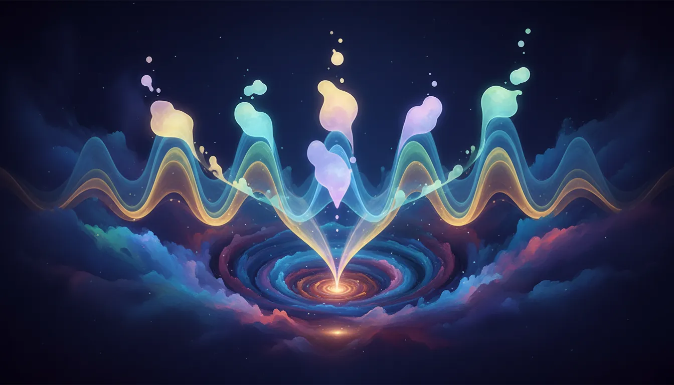 Selecting a glowing, resonant orb symbolizing personal spirit and vibrational foundation.